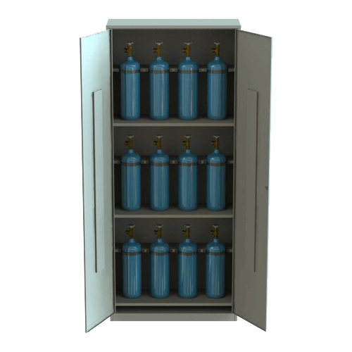 Шкаф для 5 кислородных баллонов емкостью 10 л