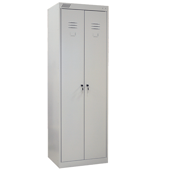 Шкаф для одежды двустворчатый металлический артикул 22602