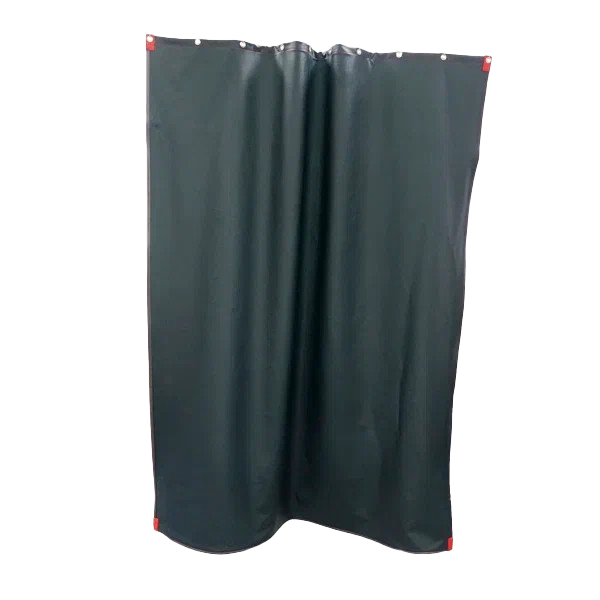 Сварочная штора "Скрин ШС-1-з" 1400x1800 мм, цвет зеленый матовый артикул 12219