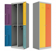 Шкафы с цветными дверцами