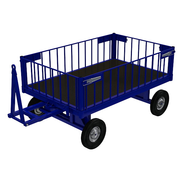 тележка большегрузная с настилом и бортами бт 1 кб колеса литые 455 мм фото