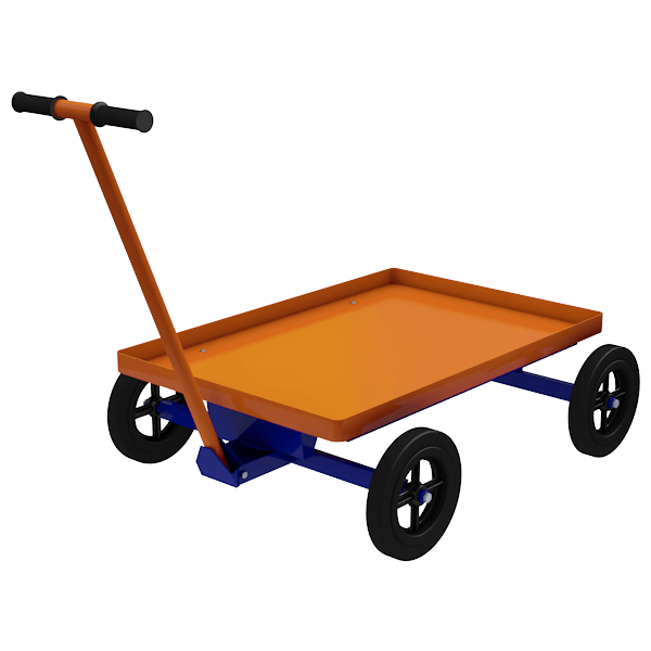 тележка с поворотной осью тпо 2 фото