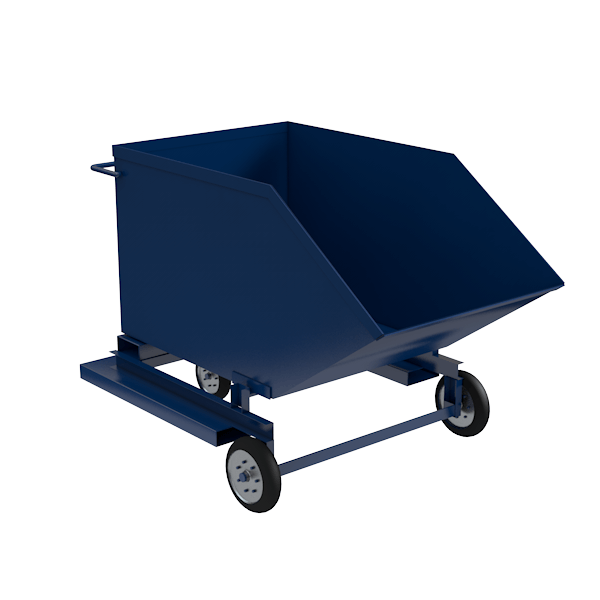 контейнер на колесах металлический 1065x1030x1510 фото