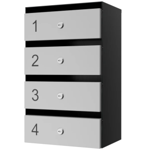 почтовый ящик 4-секционный серия ультра смарт фото