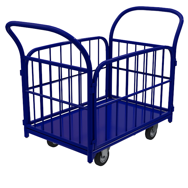 тележка платформенная с трубчатыми бортами тб 2 фото