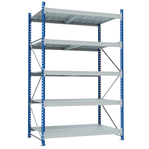 среднегрузовой стеллаж sgr 2500x1500x1000 фото