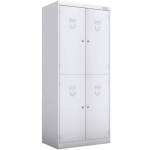 гардеробный шкаф четырехсекционный для раздевалок фото