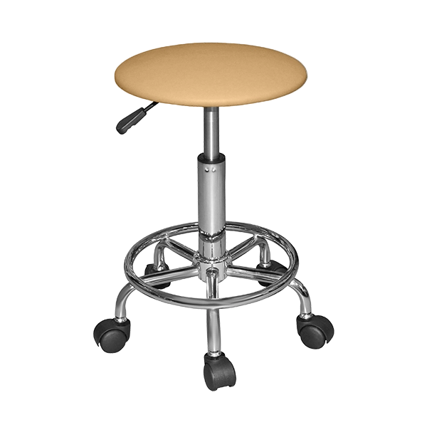 табурет для медицинских учреждений т05 бежевый фото