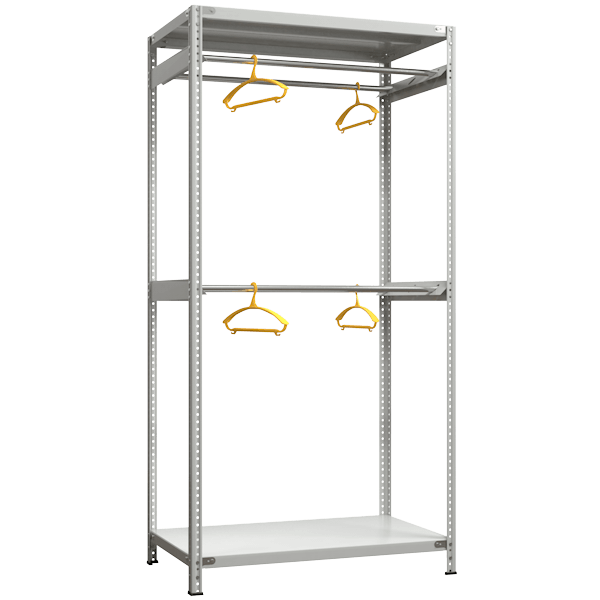 стеллаж-вешало sfc 2000x1000x600 2 полки фото