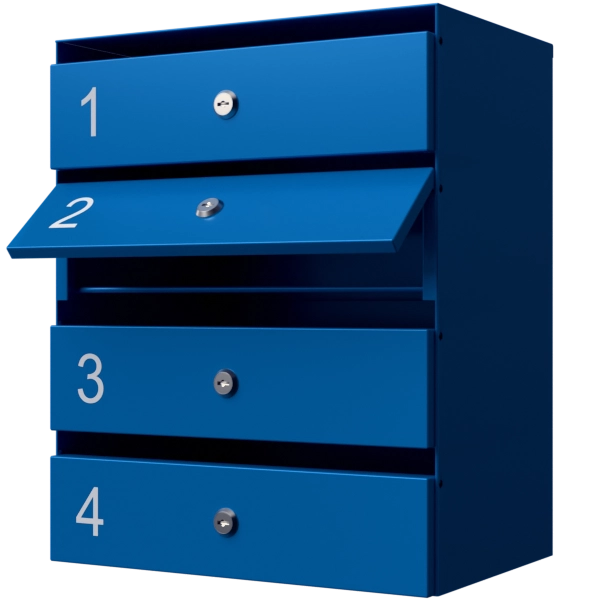 почтовый ящик 4-секционный серия ультра фото