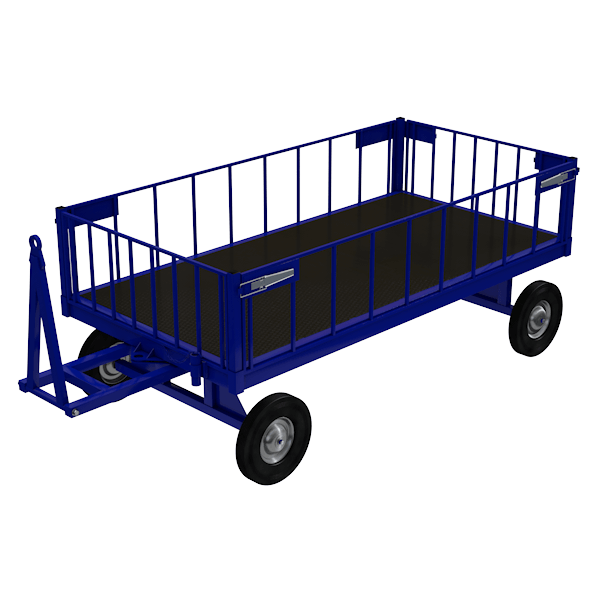 тележка большегрузная с настилом и бортами бт 2 кб колеса литые 455 мм фото