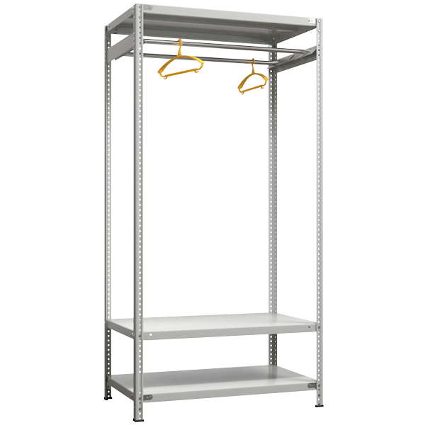 стеллаж sfc 2000х1000х600 с тремя полками фото