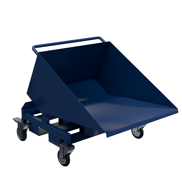 контейнер металлический (опрокидывающийся) 555x640x700 фото