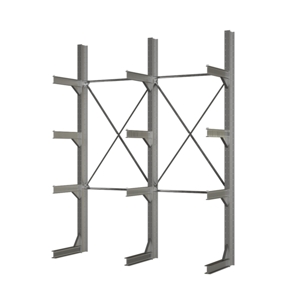 консольный стеллаж ктр односторонний двойной 1148 фото