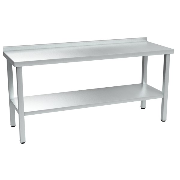 стол из нержавеющей стали ср-л 870x1800x600 фото