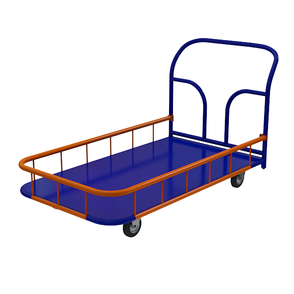 тележка платформенная с бортом тпб 7 фото