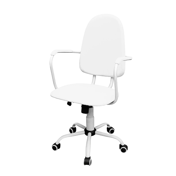 кресло для персонала кр14(1) белое фото