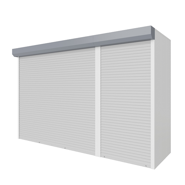 шкаф для паркинга 1700x4000x1200 двухсекционный фото