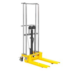 штабелер гидравлический pj4150 (400 кг; 1,5 м; с вилами и площадкой) smartlift фото