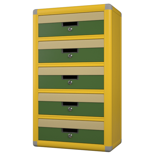 почтовый ящик на 5 квартир серия евро фото