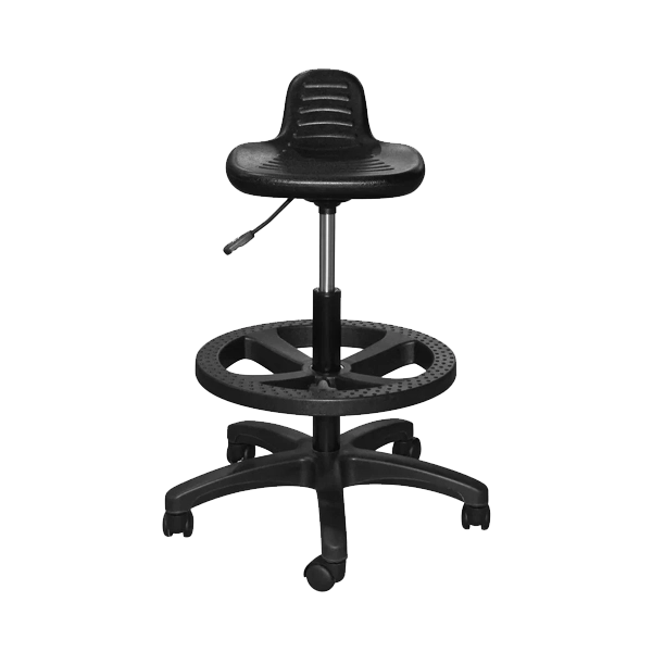 табурет лабораторный т10-в прямоугольное со спинкой сиденье фото