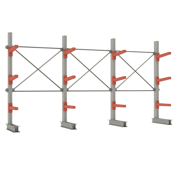 стеллаж консольный ст 062 2500х10092х670 фото