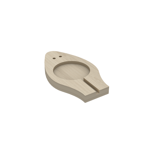 плашка для опечатывания дверей (дерево) фото