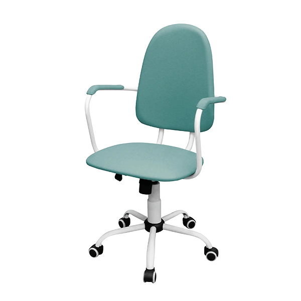кресло для персонала кр14(1) зеленое фото