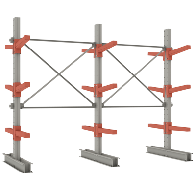 Стеллажи консольные