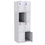 шкаф для сумок на 8 ячеек фото