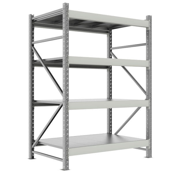 стеллаж ст-051 1800x1200x850 оцинкованные полки фото