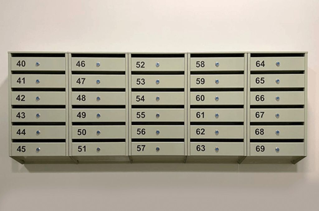 Ящик почтовый шестисекционный серии Базис Премиум