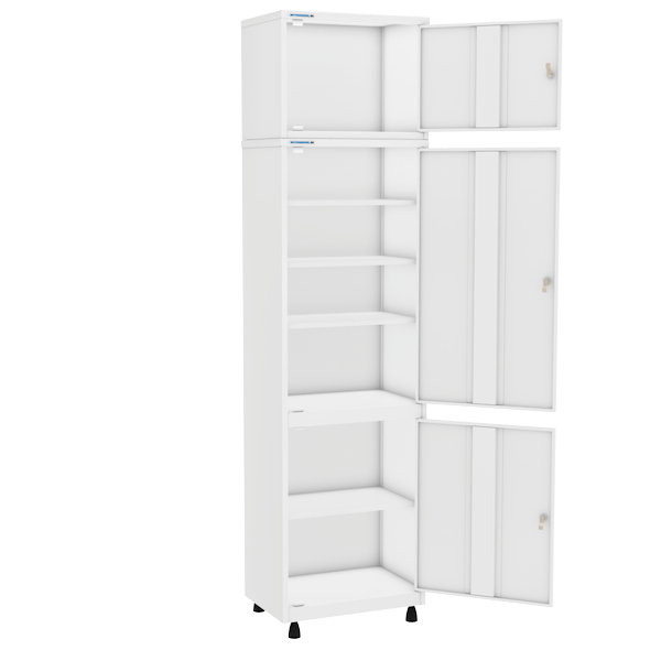 шкаф медицинский шмм-1-p с антресолью и мастер-системой фото