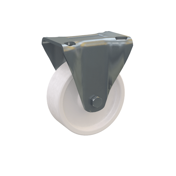 колесо большегрузное неповоротное (полиамид) 125 мм фото