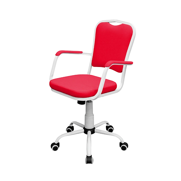 кресло для учреждений кр09(1) красное фото
