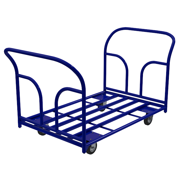 тележка платформенная каркасная ткд 6 с двумя ручками фото