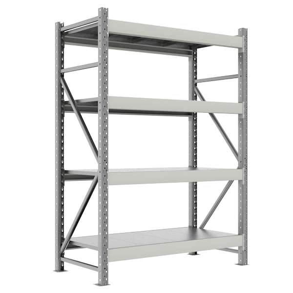 стеллаж ст-051 1800x1200x650 окрашенные полки фото