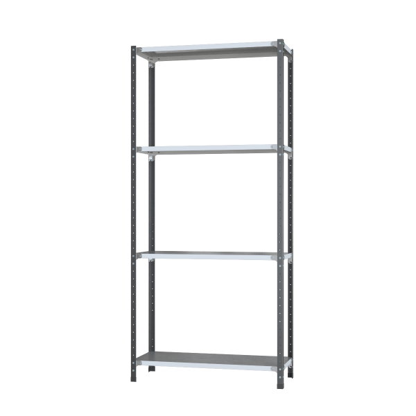 антистатический стеллаж ст-012 (2000x1000x400) прямые полки фото