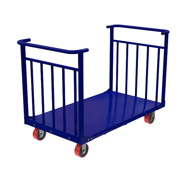 тележка платформенная усиленная тпуд 5 полиуретан фото