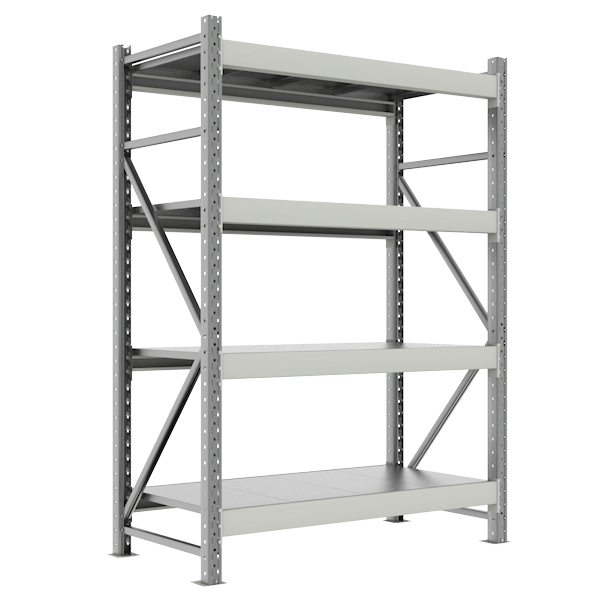 стеллаж ст-051 1800x1200x650 оцинкованные полки фото