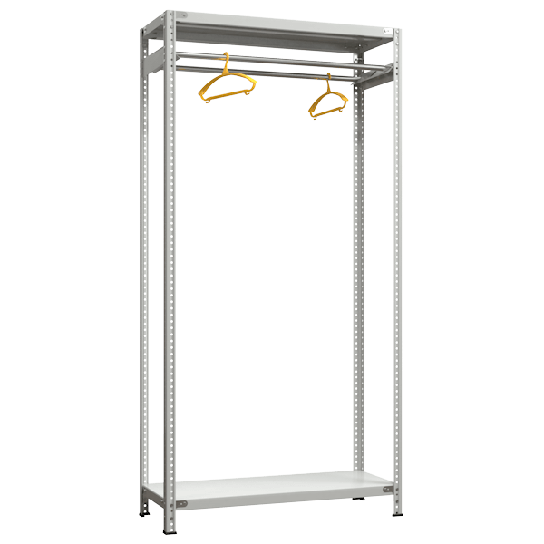 стеллаж-вешало sfc 2000х1000х400 2 полки фото