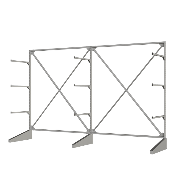 стеллаж sortex односторонний двойной фото