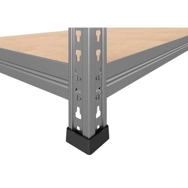 стеллаж sbl 180kd/75x35/5 оцинкованный