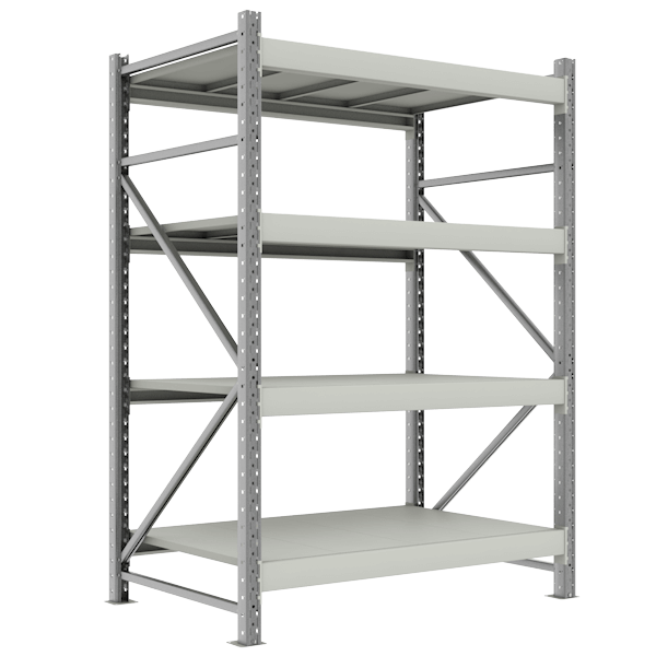 стеллаж ст-051 1800x1200x850 окрашенные полки фото