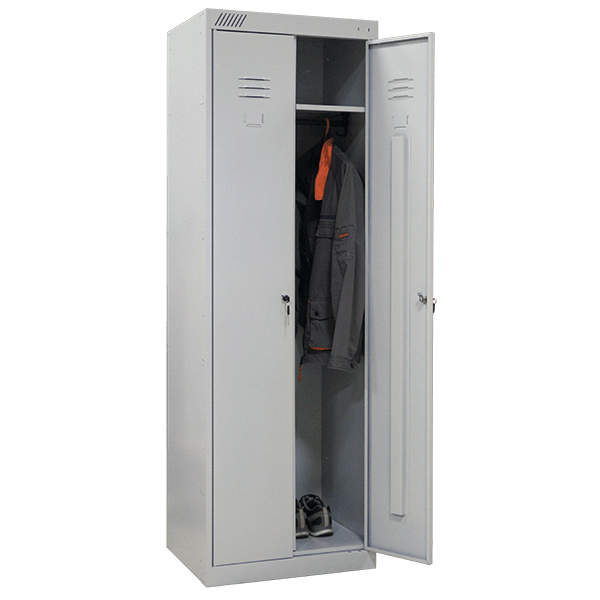 шкаф для раздевалок двустворчатый фото