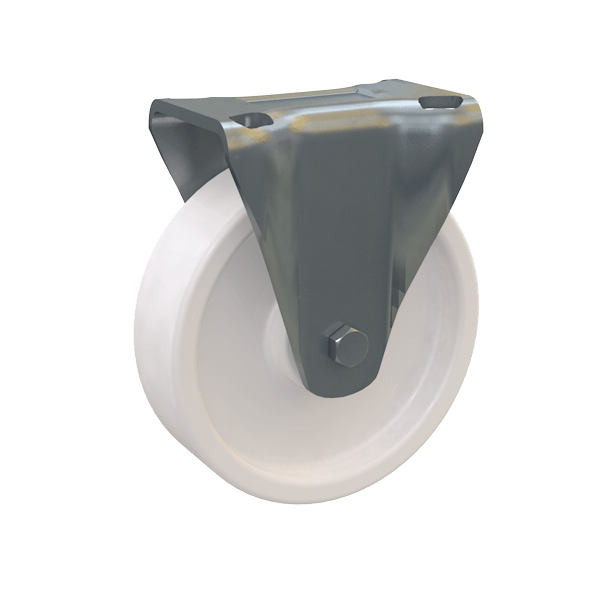 колесо большегрузное неповоротное (полиамид) 160 мм фото