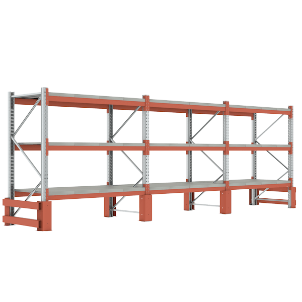 стеллаж паллетный 3000x6675x1100 фото