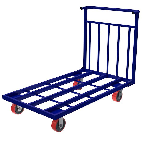 тележка платформенная усиленная тт 5 полиуретан фото