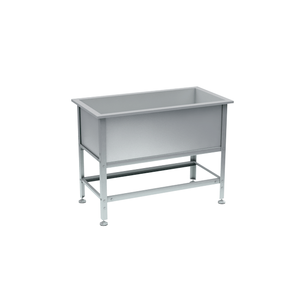 ванна моечная 1 раковина 870x1210x750 фото