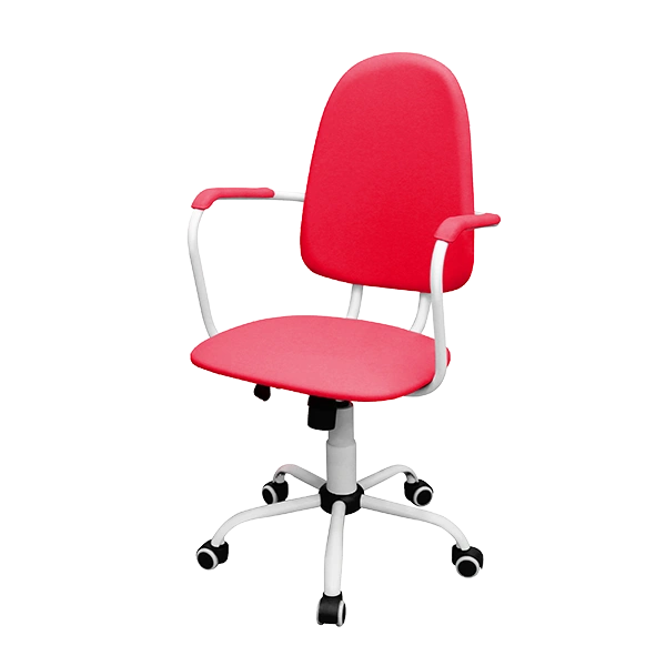 кресло для персонала кр14(1) красное фото